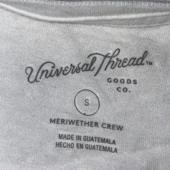4/$24🦩 NWT Universal Thread Plain White Tee - Picture 5 of 7
